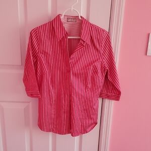 Thomas PINK, 3/4 sleeve dress shirt pink